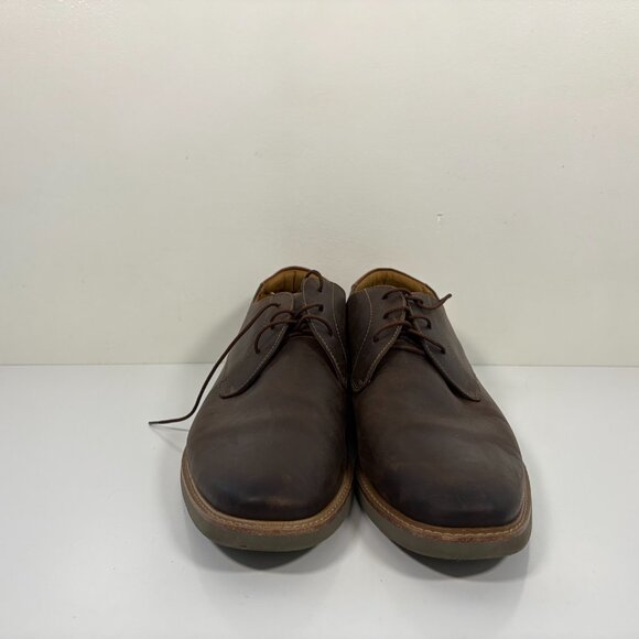 Florsheim Norwalk Oxford Shoes Mens Size 13 Leather Brown Lace Up Plain Toe